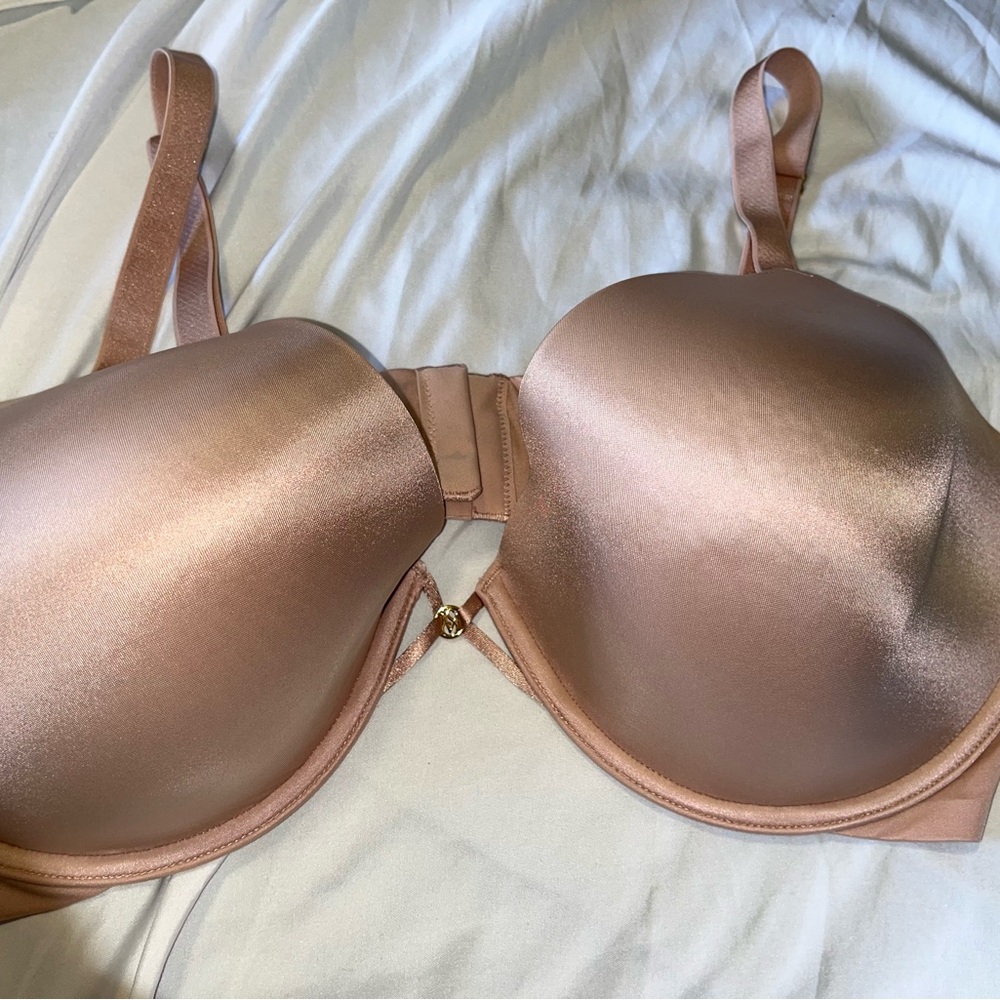 Victoria's Secret Rose Gold Shimmer T-Shirt Bra